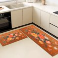 thumbnail image 5 of Kitchen Rugs Sets of 3 Non Slip Washable Kitchen Mats for Floor, Waterproof Kitchen Runner Rug, Floor Mat Carpet for Entryway, Laundry, Sink, Hallway, Bathroom, 5 of 12