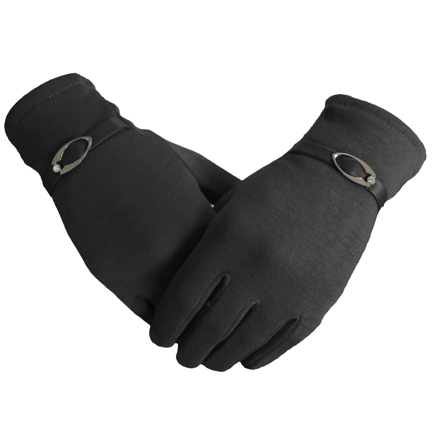 Women Warm Touchscreen Gloves Fleece Lined Windproof Winter Gloves