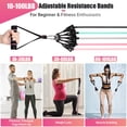 thumbnail image 2 of Bandas de resistencia COFOF de 5 niveles para mujer con asas y accesorios, 2 of 7