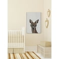 thumbnail image 6 of Marmont Hill Brown Hippie Deer III Canvas Wall Art, 6 of 7