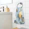 thumbnail image 3 of Yayeee 100% Cotton Hand Towels for Bathroom 16" x 28" Kitchen Towel, Lemon Pattern, 3 of 7