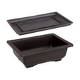 thumbnail image 3 of YWMJZEU Training Pots with Tray Flowerpots Bonsai Training Pots Plant Container Portable Rectangle L, 3 of 7