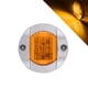 thumbnail image 3 of 12v Round 6 Leds Frontal Trasero Indicador Lado Luz de Señal de Turno para Camión Yate Barco Crucero Barco Caravana, Blanco Feliz Sencillez, 3 of 5