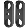 thumbnail image 1 of 2X Silicone Case Designed for Google Nest Hello Doorbell Cover (Black) - Full Protection Night Vision Compatible, 1 of 7