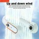thumbnail image 4 of 1pc, Bladeless Hanging Neck Fan, Portable USB Rechargeable Cooler Fan With 5 Wind Speeds And Digital Display, Super Technology & Bladeless Design For, 4 of 4