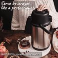 Pykal SplashProof Thermal Coffee Carafe Insulated Drink Dispenser with