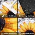 thumbnail image 5 of Sunshine Sunflower Kitchen Rugs and Mats for Floor, Spring Summer Decorations for Home, 2 Pcs Non-Slip Backing Spring Summer Mat, Summer Decor Holiday Kitchen Rug Sets with Runner 17"x47.2"+17"x30", 5 of 5