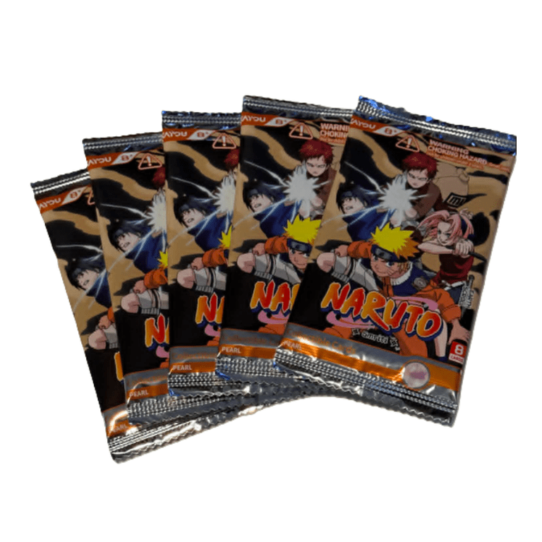 NARUTO KAYOU コレクターボックス 5パック入り KAYOU Naruto Collectible Cards Earth Scroll Collector Box — 5