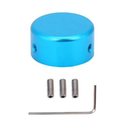 - WALFRONT 1Pc Aluminum Alloy Guitar Effects Pedal Foot Switch Protective Cap with Wrench Parts , Guitar Pedal Cap, Guitar Effect Foot Switch Cap