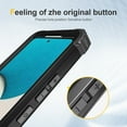 thumbnail image 3 of Cover For Samsung Galaxy A53 5G,Slim Dual Layer 3 in 1 Heavy Duty Protection Hybrid Hard PC Soft Silicone Rugged Bumper Anti Slip Full-Body Protective Cases For Samsung Galaxy A53 5G, Black, 3 of 6