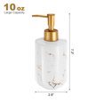 thumbnail image 2 of 1Pcs 10 Oz Soap Dispenser Hand and Dish Soap Dispenser for Kitchen White, 2 of 6