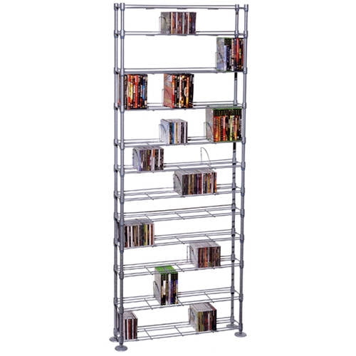 Atlantic 77" Maxsteel 12Tier Heavy Gauge Steel Multimedia Storage Rack