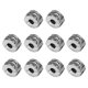 thumbnail image 1 of Tapón de Cuentas para Fabricación de Joyas, 10 piezas de cuentas de bloqueo de clip cuentas de pulsera de plata antigua para pulseras dijes de cuentes para pulseras cuentes de, 1 of 7