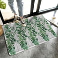 thumbnail image 3 of Tapis d'Entrée en PVC Tapis de Bienvenue Robustes, Feuilles Vertes Rustiques Remplissage Printemps Extérieur Intérieur Tapis Antidérapant pour Porte d'Entrée/jardin/jardin, 18"x 30 Pouces Été Rétro Bois Borad, 3 of 6