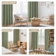 thumbnail image 5 of Cortinas Joydeco Verde Salvia Bohemias 244 cm de Alto 2 Paneles 132 cm de Ancho, 5 of 9