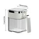 thumbnail image 2 of Juego de tarros de especias de vidrio premium con tapas herméticas tipo casete - Contenedores de almacenamiento de grado alimenticio de 380 ml para una cocina organizada y una gestión de, 2 of 7