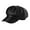 Black_One Size, variant on HUANLEDASH Women Beret Vintage Style Solid Color Faux Leather British Style Octagonal Hat Short Brim Painter Hat Parties Shopping Newsboy Cap