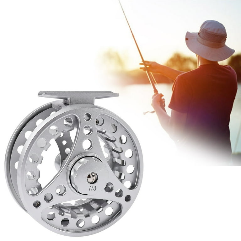 KUFptva Light Weight Fly Reel Tackle For Trout Fishing Size 3/4 5/6 7/8  Aluminum Alloys Fly Fishing Reel, All Metal Fishing Reel - Walmart.com