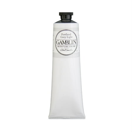 UPC: 0729911125519 | Gamblin Artist s Oil Color – Portland Gray Light 150 ml tube