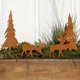 thumbnail image 1 of Paquete de 4 Estacas de Metal para Árbol de Navidad con Forma de Cervatillo Navideño, Decoración Navideña para Exteriores para Patio o Jardín, 1 of 4