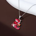 thumbnail image 4 of DVEATR Dragon Necklace Sterling Silver Dragon Jewelry with Heart Crystal Jewelry Gift for Women, 4 of 7