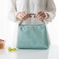 thumbnail image 4 of Bolsa de aislamiento portátil Bolsa de aislamiento portátil gruesa impermeable Bolsa de almuerzo Bolsa de aislamiento Bolsa de almuerzo Bolsa de almuerzo con bolsa de arroz (22,5 * 15 * 15 c, 4 of 5