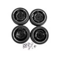 thumbnail image 1 of bedienty RCGOFOLLOW 4pcs Plastic Durable Wheel Rims Tyre For 1/10 Rc Wheel Rims Tyre WPL D12 RC Car Part RC Car Accessories Black, 1 of 6