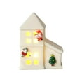 thumbnail image 1 of Ceramic Xmas Village Holiday House Figurine For Tabletop Indoor Festive., 1 of 4