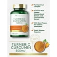 thumbnail image 4 of Turmeric Curcumin with Bioperine | 500mg | 180 Capsules | by Carlyle, 4 of 8