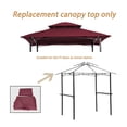 thumbnail image 5 of ChromaCore 8x5Ft Grill Gazebo Replacement Canopy,Double Tiered BBQ Tent Roof Top Cover, 5 of 7