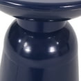 thumbnail image 6 of GDF Studio Soto Outdoor Metal Side Table, Navy Blue, 6 of 7