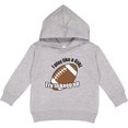 thumbnail image 2 of Inktastic Football Like a Girl Toddler Hoodie, 2 of 4