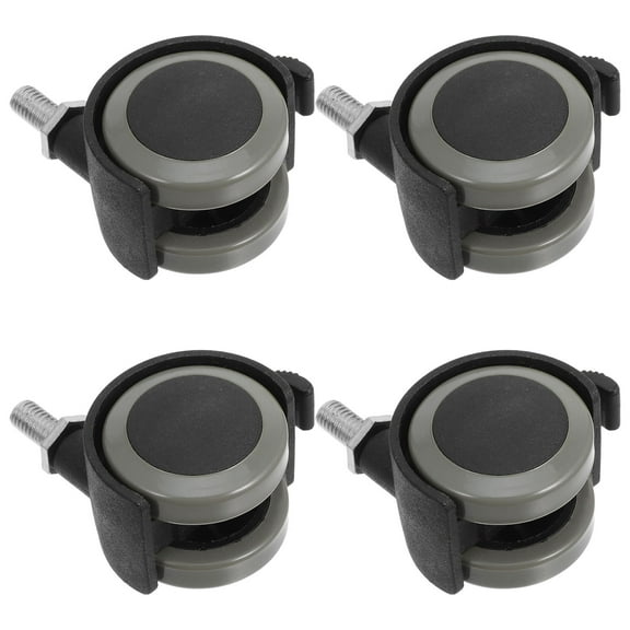Worgeous 4pcs Office Chair Caster Wheels Replacement for Desk Chair, Smooth Rolling Home and Office Chair Casters