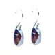 thumbnail image 3 of Juego de aretes y cadena ZVEZDA plata mexicana ley .925 Amatista tornasol, 3 of 5