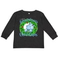 thumbnail image 3 of Inktastic I Want a Hippopotamus for Christmas Boys or Girls Long Sleeve Toddler T-Shirt, 3 of 5