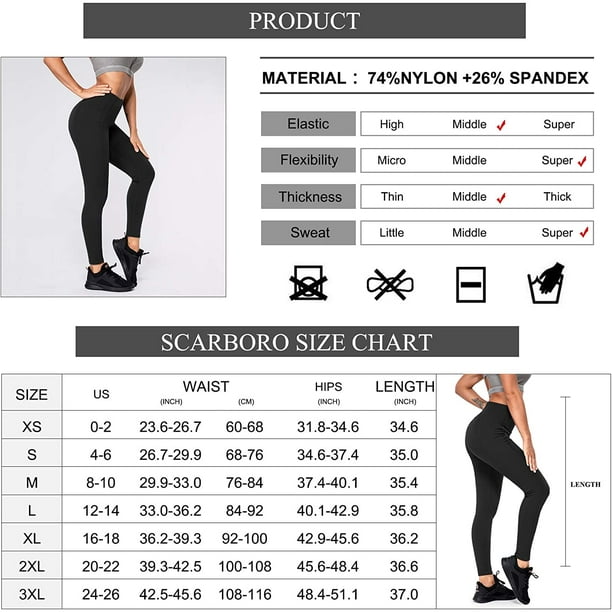 KSCD Women's Joggers Sweatpants High Waist Yoga Pants with Pocket Tummy  Control Casual Lounge Pants Camo Workout Leggings Black X-Small 
