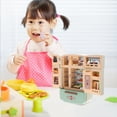 thumbnail image 3 of MasteelfCA 1 Set Mini Fridge Toy Mini Food Set Tiny Stuff Miniature House Pretend Play Toy, 3 of 7