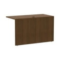 thumbnail image 5 of Alera Valencia Series Reversible Return/Bridge Shell, 47.25w x 23.63d x 29.5h, Modern Walnut, 5 of 8