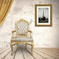 thumbnail image 3 of Berzel, Erin 23x32 Gold Ornate Wood Framed with Double Matting Museum Art Print Titled - Eiffel Tower BW I, 3 of 4