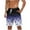 Blue, variant on WAENQINLA Men's Swim Trunks Hawaiian Palm Tree Print Bathing Suit Swimsuits Summer Drawstring Beach Shorts with Pockets