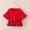 Red, variant on Bnwani Toddler Shirts Long Sleeve Cotton Lapel Casual Cute Solid Tops 12-24 Momths