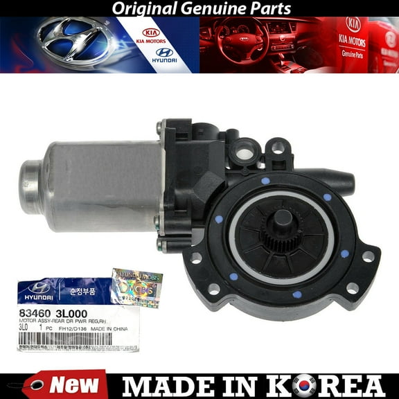 Genuine Rear Right Power Window Motor 2006-2010 for Hyundai Sonata 834603L000