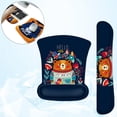 thumbnail image 1 of Alfombrilla de silicona para ratón con soporte para muñeca Cómoda alfombrilla de ratón Bracer Espuma de memoria para ordenadores Portátil Escritura Yotijar Almohadilla para reposamuñecas con teclado, 1 of 6