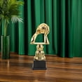 thumbnail image 4 of TEHAUX Trofeo Decorativo De De Fútbol En Plástico Dorado Para Premio Y Recuerdo Deportivo, 4 of 8