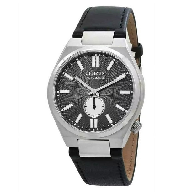 Citizen Tsuyosa Small Second Leather Strap Grey Dial Automatic NK5010-01H Men's Watch