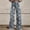 A#Gray, variant on DPTALR Women's Fashion Printed Casual Pants with Zipper Button Pockets,Gray,Size M,Women's Plus ,Young Adult Tops