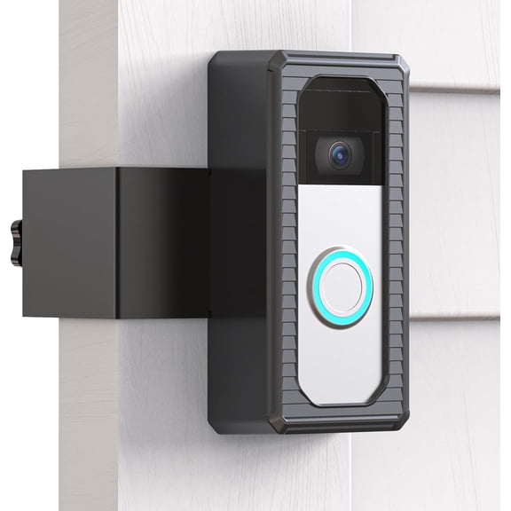 Anti-Theft Doorbell Mount Compatible with Wireless Video Doorbell and Battery doorbell Plus/Pro, No Drill Doorbell Mount Holder Accessories for Houses, Apartments