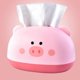 thumbnail image 5 of Servilletero Hogar Sala de estar Comedor Cerdito Caja de pañuelos simple rosa, rosa, 5 of 5