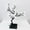 White, variant on Lighted Rose Bonsai Tree Lamp, LED Romantic Glowing Rose Tabletop Light, Decorative Desktop Ornament for Home Office Party, Perfect Festival Gift