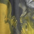 thumbnail image 4 of DESIGN ART Designart 'Acrylic Marble with Yellow and Black' Modern Curtain Single Panel 52 in. wide x 95 in. high - 1 Panel 95 Inches, 4 of 5